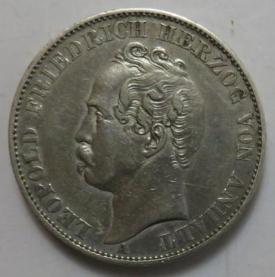 Anhalt, Leopold Friedrich 1817-1871 - Monete e medaglie