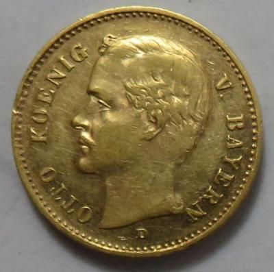 Bayern, Otto 1886-1913 GOLD - Mince a medaile