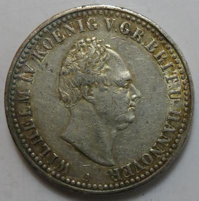 Hannover, Wilhelm IV. 1830-1837 - Mince a medaile