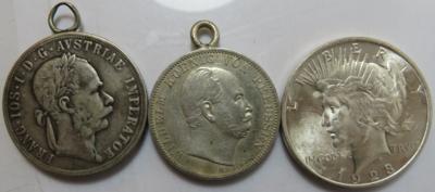 International (7 Stück, davon 4 AR) - Coins and medals