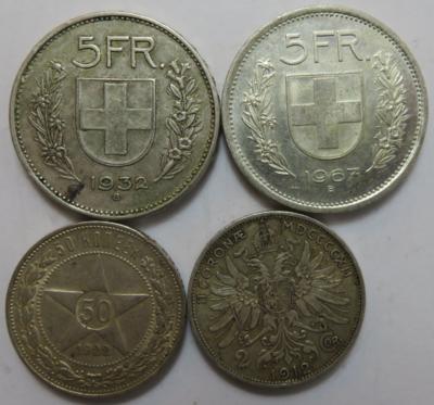 International (ca. 31 Stück AR) - Coins and medals