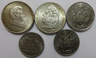 International (ca. 82 Stk, davon 9 AR) - Coins and medals
