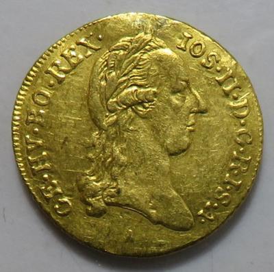 Josef II. GOLD - Coins and medals