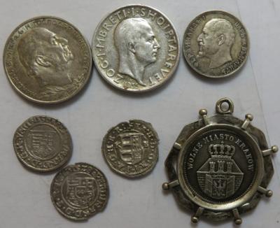 Osteuropa (ca. 73 Stück, davon ca. 59 AR) - Coins and medals