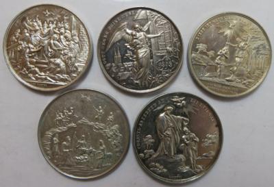 Religion (5 Stück AR) - Coins and medals