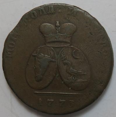 Russland, Katharina II. 1762-1796 - Mince a medaile