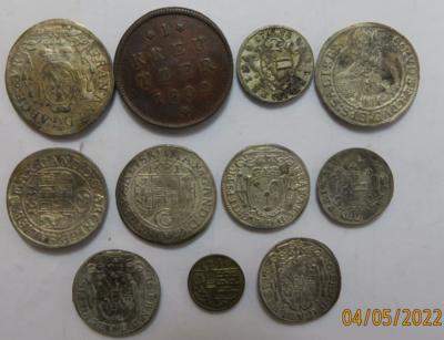 Salzburg (ca. 56 Stück, davon ca. 55 AR) - Coins and medals