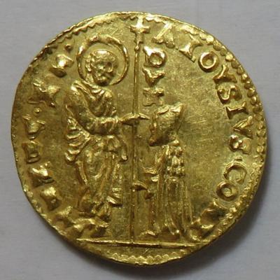 Venedig, Alvise Contarini 1676-1688 GOLD - Mince a medaile