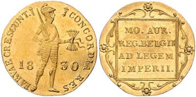 Wilhelm I. 1815-1840 GOLD - Mince a medaile