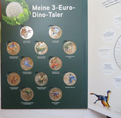 3-Euro-Dino-Taler (12 Stk.) - Coins and medals