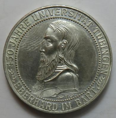 450 Jahre Universität Tübingen - Coins and medals
