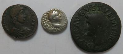 Antike (3 Stk., davon 1 AR) - Coins and medals