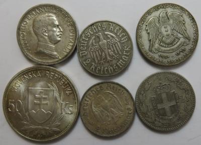 International (ca. 63 Stk., davon ca. 54 AR) - Coins and medals