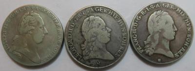 Josef II./Leopold II./Franz II. (3 AR) - Coins and medals