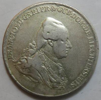 Liechtenstein, Franz Josef I. 1772-1781 - Monete e medaglie