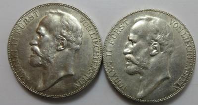 Liechtenstein, Johann II. (2 AR) - Münzen und Medaillen