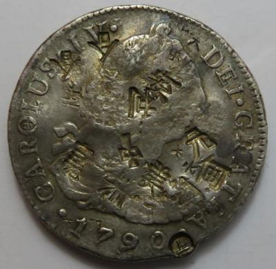 Mexiko, Carlos IV. 1788-1806 - Mince a medaile