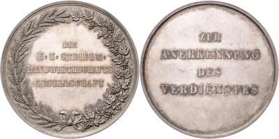 Steiermark, Landwirthschaftsgesellschaft - Monete e medaglie