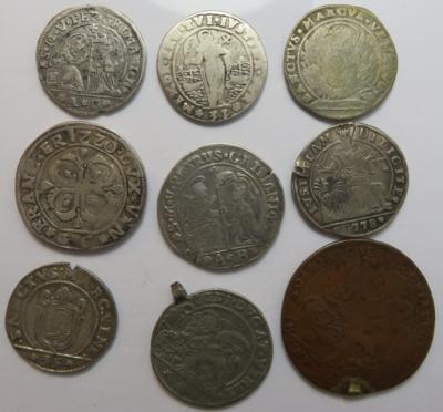 Venedig (9 Stk. meist AR) - Coins and medals