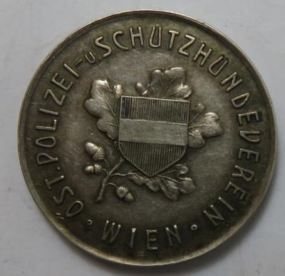Wien, Polizei- und Schutzhundeverein - Münzen und Medaillen