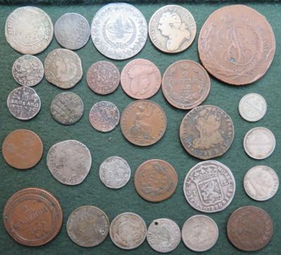 Alle Welt (ca. 28 Stk. auch AR) - Coins and medals