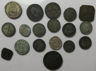 Altdeutschland (ca. 18 Stk., davon ca. 14 BIL) - Monete e medaglie