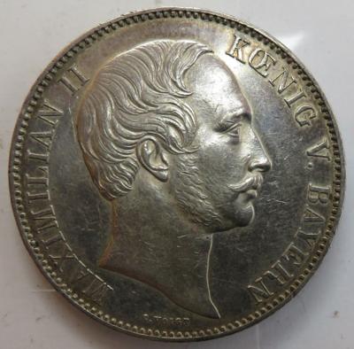 Bayern, Maximilian II. 1848-1864 - Monete e medaglie