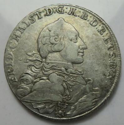 Brandenburg-Bayreuth, Friedrich Christian 1763-1769 - Mince a medaile