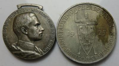 Deutsches Reich (2 Stk. AR) - Mince a medaile