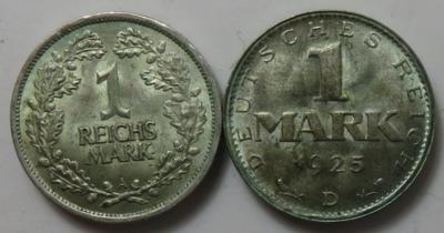 Deutsches Reich (ca. 20 Stk., davon ca. 16 AR) - Mince a medaile