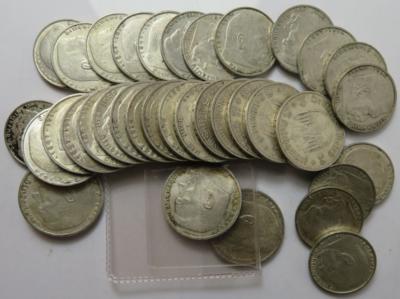 Deutsches Reich (ca. 35 Stk. AR) - Münzen und Medaillen