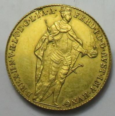 Ferdinand I. 1835-1848 GOLD - Mince a medaile