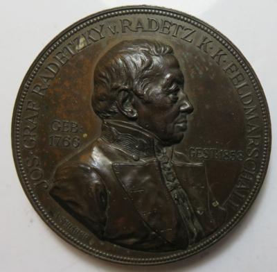 FM Graf Radetzky von Radetz 1766-1858 - Mince a medaile