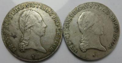Franz I. (2 Stk. AR) - Coins and medals