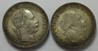 Franz Josef I. (ca. 25 Stk., davon ca. 19 AR) - Coins and medals