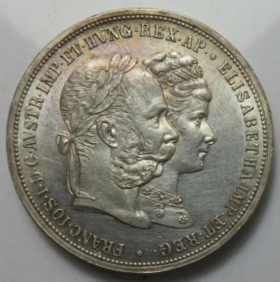Franz Josef I. und Elisabeth - Mince a medaile