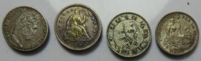 International (ca. 39 Stk., davon ca. 15 AR) - Coins and medals