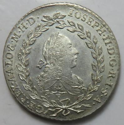Josef II., als Mitregent 1765-1780 - Coins and medals