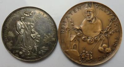 Medaillen (2 Stk., davon 1 AR) - Münzen und Medaillen