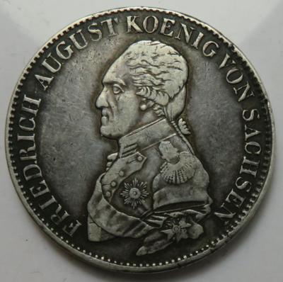 Sachsen, Friedrich August I. 1806-1827 - Coins and medals
