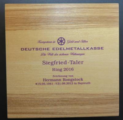 Siegfried Taler "Ring 2016" 32,15 Unzen - Coins and medals