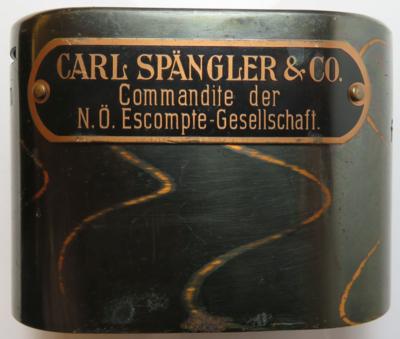 Spardoese Carl Spängler  &  Co - Münzen und Medaillen