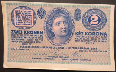 2 Kronen 1914 Serie A - Münzen und Medaillen