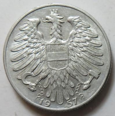 ALU 5 Schilling 1957 - Mince a medaile