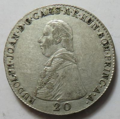Bistum Olmütz, Rudolf von Österreich 1819-1830 - Coins and medals