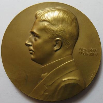 Flottenmedaille des Flottenvereins zugunsten der Kriegsfürsorge - Mince a medaile