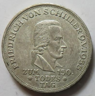 Friedrich von Schiller - Münzen und Medaillen