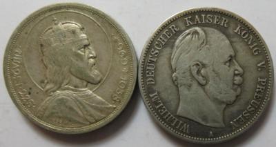 International (ca. 14 Stk., davon 11 AR) - Monete e medaglie