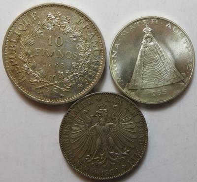 International (ca. 29 Stk. AR) - Münzen und Medaillen