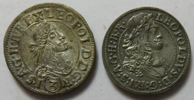 Leopold I. 1657-1705 (2 AR) - Münzen und Medaillen